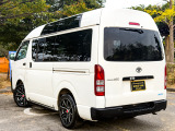 ハイエースバン 3.0 DX ロング ハイルーフ ディーゼル 4WD 福祉車両 後席モニタ AW T...