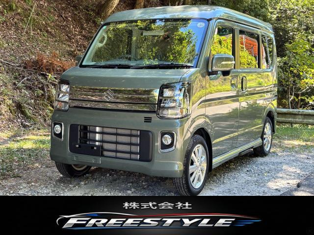 エブリイワゴン PZターボスペシャル ハイルーフ 登録未使用車 両側電スラ 電動ステップ