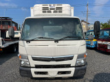 キャンター 冷蔵冷凍車 東プレ製低温設定ワイドロングサイドドア付