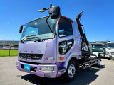 ファイター コンテナ車 脱着装置付コンテナ専用車 ベッド付き