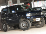 ジムニー XG 4WD リフトアップ レイズ16AW 外マフラー