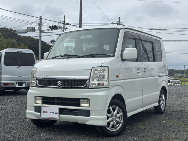 エブリイワゴン PZターボ 4WD ★シートヒータ★電動スライド★検2年付♪