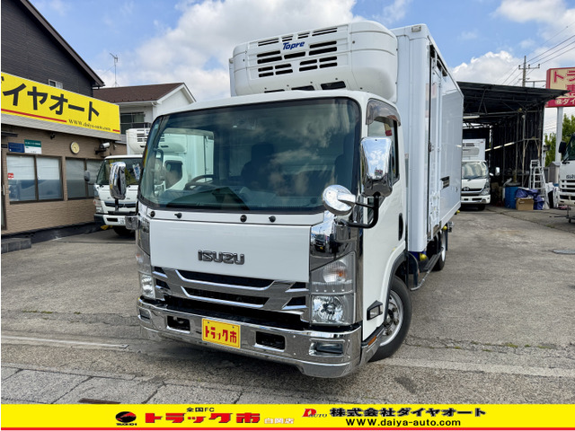 エルフ 内寸4.7m格納凍ゲートワイドロング冷車