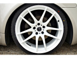 新品WORKエモーション至極!アイスホワイト!フロント9.5J!リア10.5Jのコダワリのセッティングになります!
