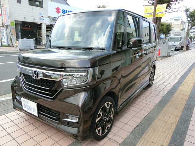 ホンダ N-BOXカスタム G EX ターボ ホンダセンシング 車検満タン付