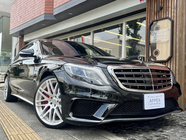 Sクラス S63 4マチック ロング 4WD 中期ダイナミックPKG 茶革 ブラバス