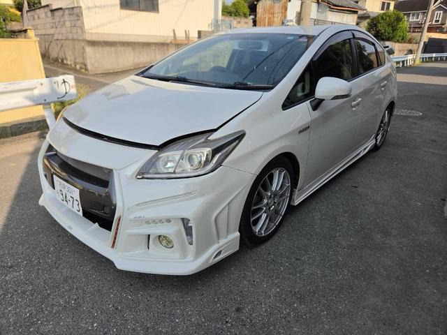 プリウス 1.8 S 外エアロアルミETCテレビ車高調