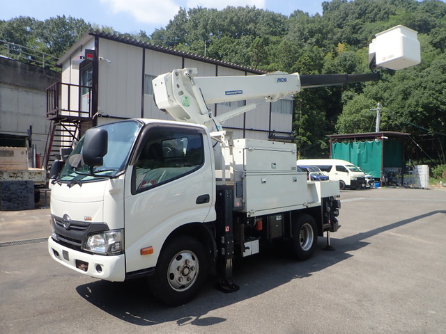 デュトロ 高所作業車 アイチ SH10A 非常用サブバッテリー