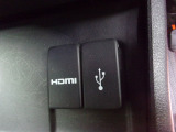 HDMI及びUSB入力。