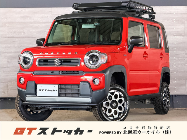 ハスラー ハイブリッド(HYBRID) Xターボ 4WD リフトアップ全方位 9型ナビ 外マフラー