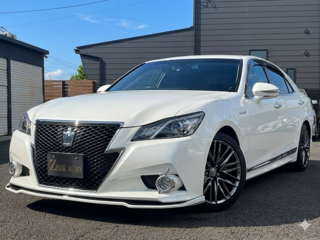 クラウンアスリート 2.5 S Sブラックスタイル 社外エアロ