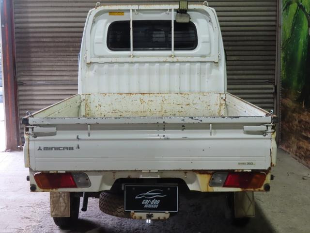 三菱 ミニキャブトラック 楽床ダンプ 4WD 防錆塗装バックモニター の