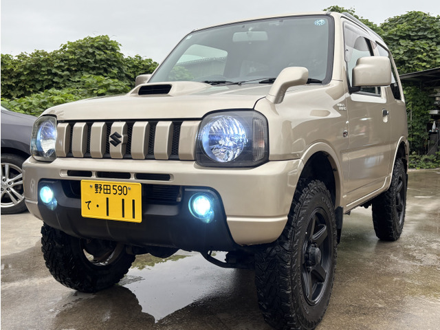 ジムニー ワイルドウインド 4WD 5速マニュアル 社外HIDライト 社外H