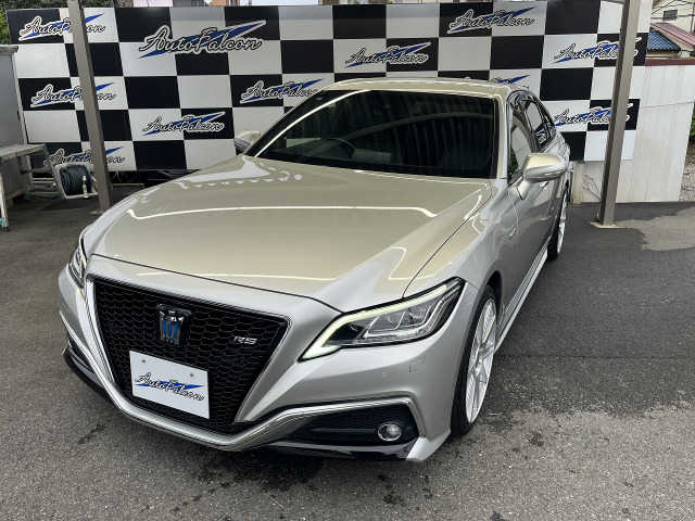 クラウン ハイブリッド 2.5 RS アドバンス 純正地デジナビ ブラックレザーパッケージ