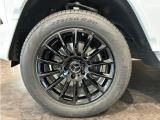 足元には、AMG20インチブラック塗装アルミホイールを装着!