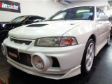 【中古車情報】三菱 ランサーエボリューション 2.0 GSR IV 4WD 4G63ターボエンジン5MTミッション の中古車詳細（走行距離：15万km、カラー：スコーティアホワイトソリッド、販売地域：大阪府松原市新堂）