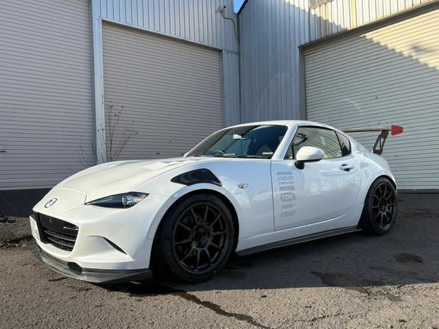 ロードスターRF 2.0 S S デモカー odula車高調 フルエアロ GTウイング 軽量フライホ...