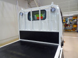 荷台内寸:310&times;162&times;38 三方開 床板張替え リアアオリチェーン2個 鳥居左右LED作業灯2個