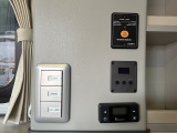 電圧計 1500Wインバーターリモートスイッチ FFヒータースイッチ 照明スイッチ