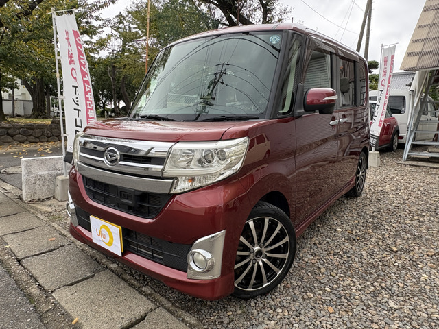タントカスタム X SA ★左側パワースライド・ナビ・ワンセグ★