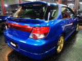 インプレッサスポーツワゴン 2.0 WRX 4WD STI仕様エアロEJ20BOXERターボ