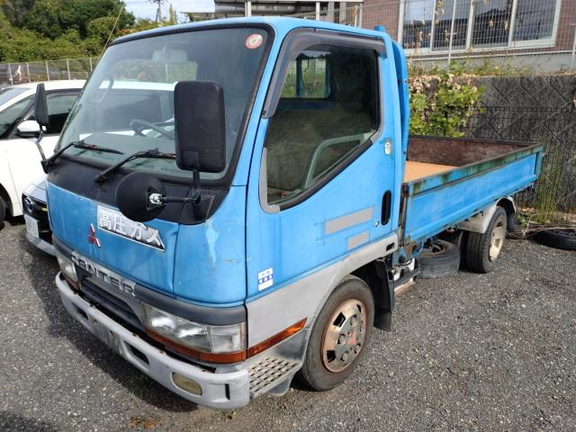 キャンター  2t積低床三方開 5t限定OK №480