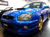 インプレッサWRXスポーツワゴンSTI仕様フルエアロWRブルーカラー&EJ20BOXERターボエンジン5MT4WD&TEINサス対向キャリパーSTIアルミ他装備充実車が入庫しました