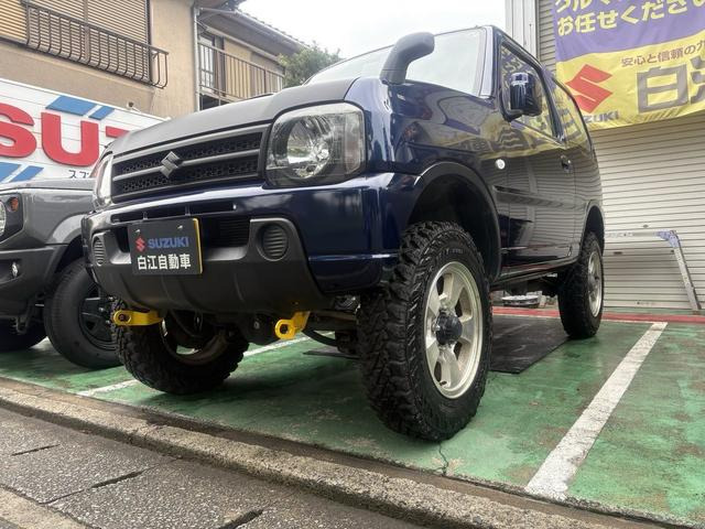 ジムニー XC 3インチリフトアップ マニュアル5速車 社外マフラー 4WD