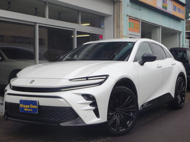 クラウンスポーツ 2.5 Z E-Four 4WD 1オーナー ユーザー買取 禁煙 純ナビ