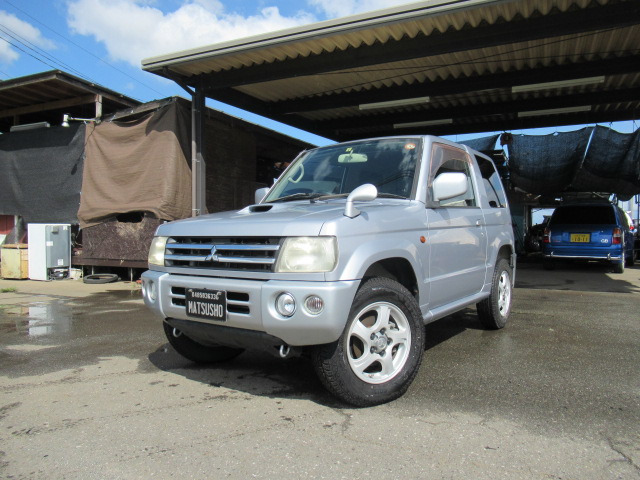 パジェロミニ アクティブフィールド エディション 4WD ナビ ターボ