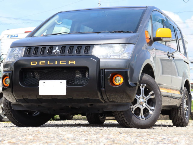 デリカD:5 2.2 アクティブギア 4WD 車検満タン付 MKWアルミ ハーフレザー