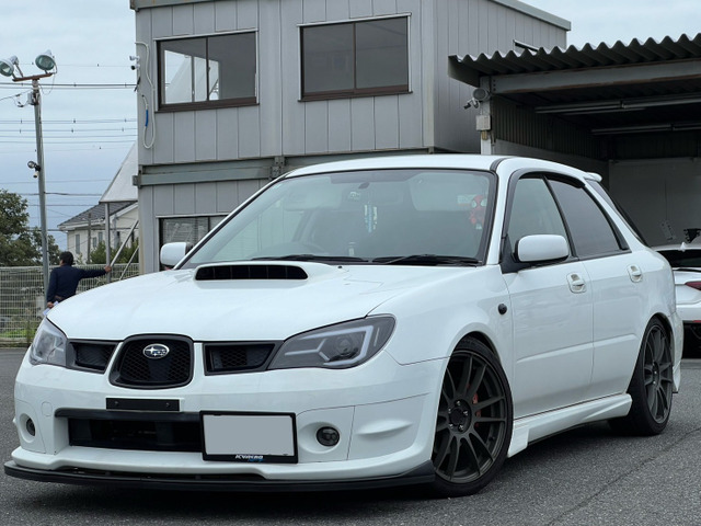 インプレッサスポーツワゴン 2.0 WRX 4WD 社外パーツ MT マフラー エアロ