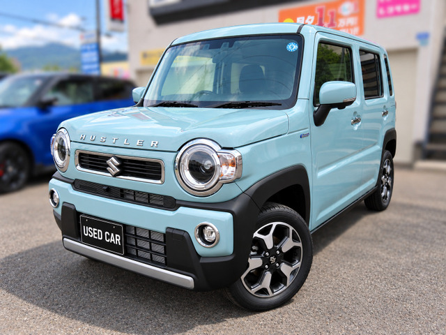 ハスラー ハイブリッド(HYBRID) X 4WD 届出済未使用車 ディスプレイオーディオ