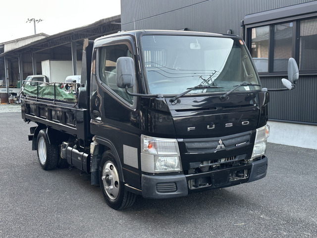 キャンター 2t ダンプ 全低床 デュオニック
