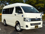 ハイエースバン 3.0 DX ロング ハイルーフ ディーゼル 4WD 福祉車両 車椅子3基 関東...