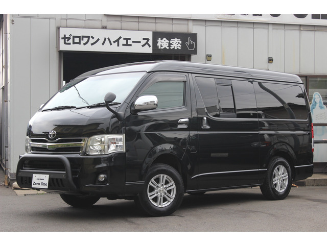 ハイエースバン 2.7 スーパーGL ワイド ロング ミドルルーフ 4WD 4WD ベットキット ...