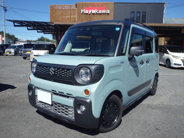 スペーシアギア ハイブリッド(HYBRID) XZターボ 純正8インチナビ 両側パワースライド...