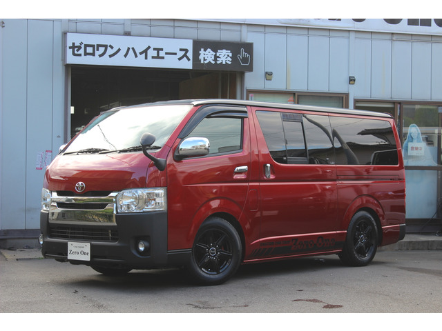 ハイエースバン 2.0 スーパーGL ロング ワインレッド 4型フェイス