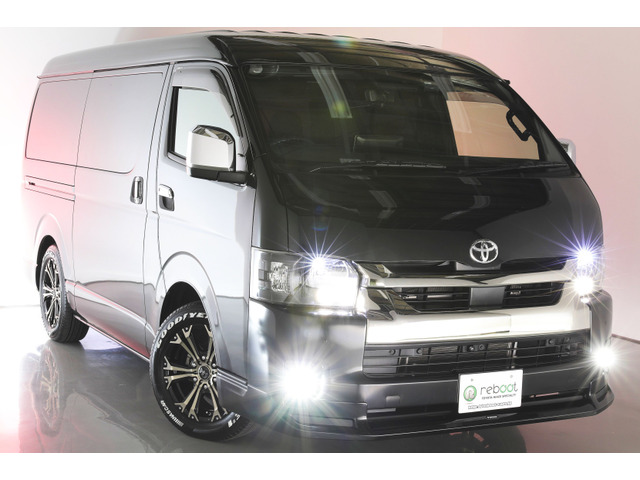 ハイエースバン 2.7 スーパーGL ワイド ロング ダークプライムII ミドルルーフ 4WD 4...