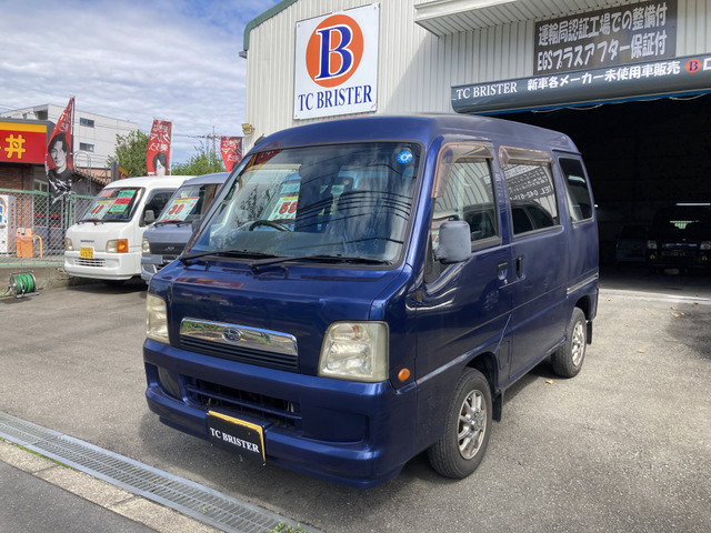 サンバー VC プラス 4WD 5スピード・4WD・リヤ分割シート・AW