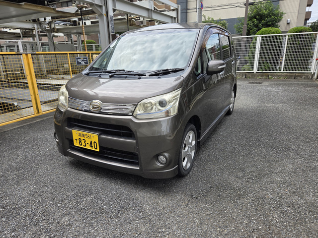 ムーヴカスタム RS 希少インタークーラーターボ車です。