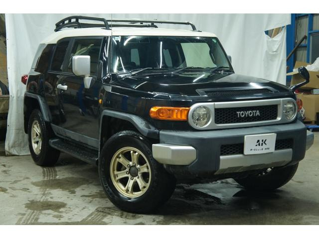 FJクルーザー 4.0 4WD 純正HDDナビ フルセグTV ETC