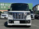 スペーシアカスタム ハイブリッド(HYBRID)  XSターボ 衝突軽減/8型ナビ/2トーン/ターボ