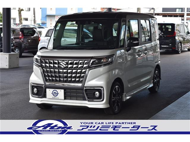 スペーシアカスタム ハイブリッド(HYBRID)  XS 衝突被害軽減ブレーキ 両側パワスラドア