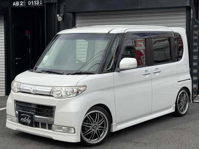 タントカスタム X リミテッド ワンオーナー社外16インチAWローダウン