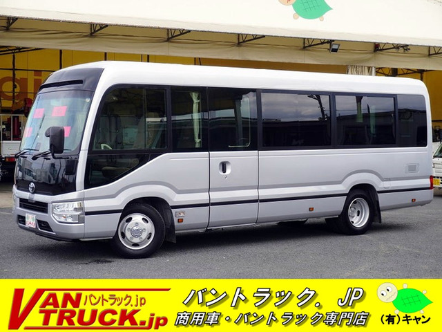 コースター GX ロング バス 24人乗 自動ドア リア観音 AT