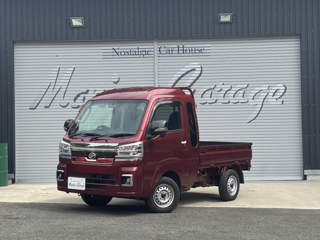 ハイゼットトラック ジャンボ エクストラ 4WD ☆メーカーオプション付☆ナビテレビ☆