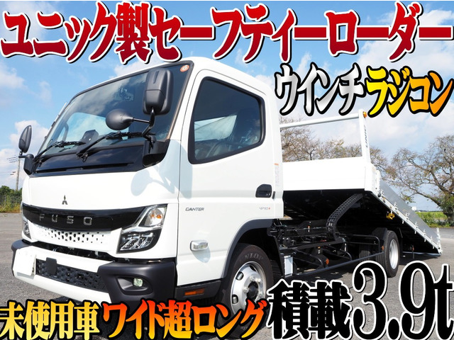 キャンター 車載車 ユニック製セーフティーローダー 3.9t