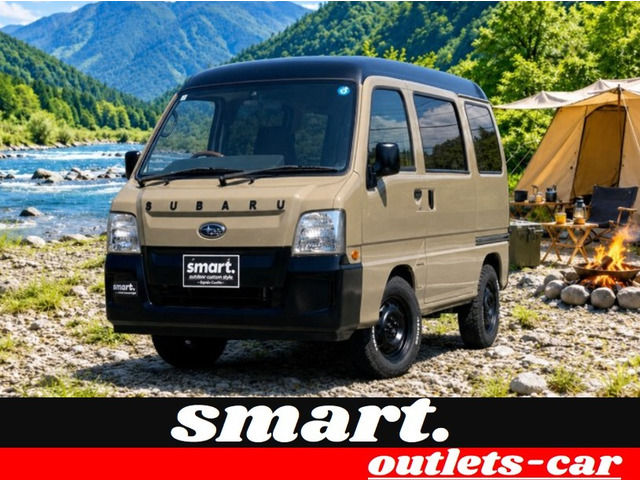 サンバー VB 車検2年受渡・新品タイヤ・LEDバルブ
