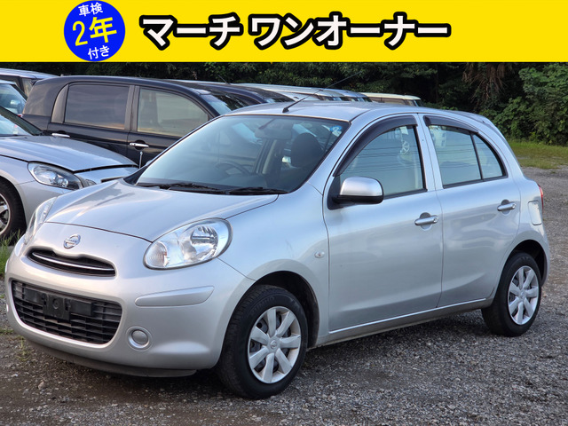 マーチ 1.2 12X ワンオーナー 禁煙車 記録簿 プッシュス